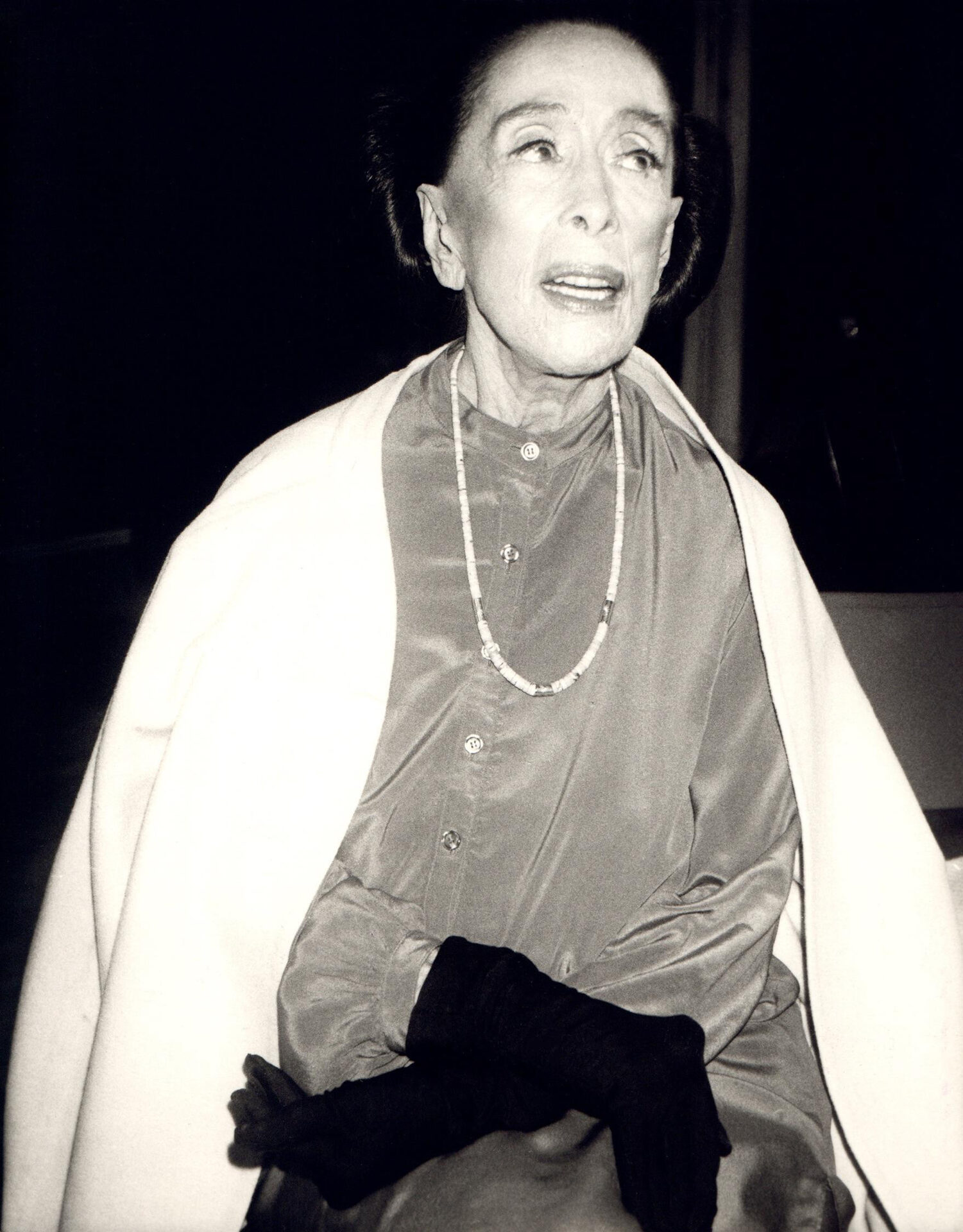 Andy Warhol photograph: Martha Graham, 1986