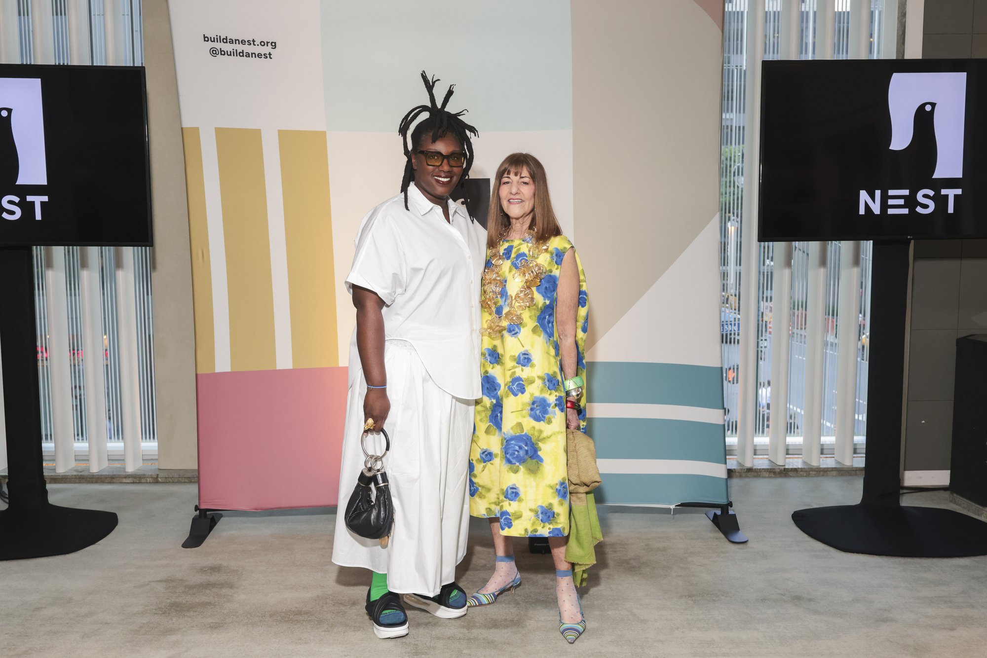 Mimi Plang and Kay Unger at Nest&rsquo;s Refugee Artisan Accelerator
