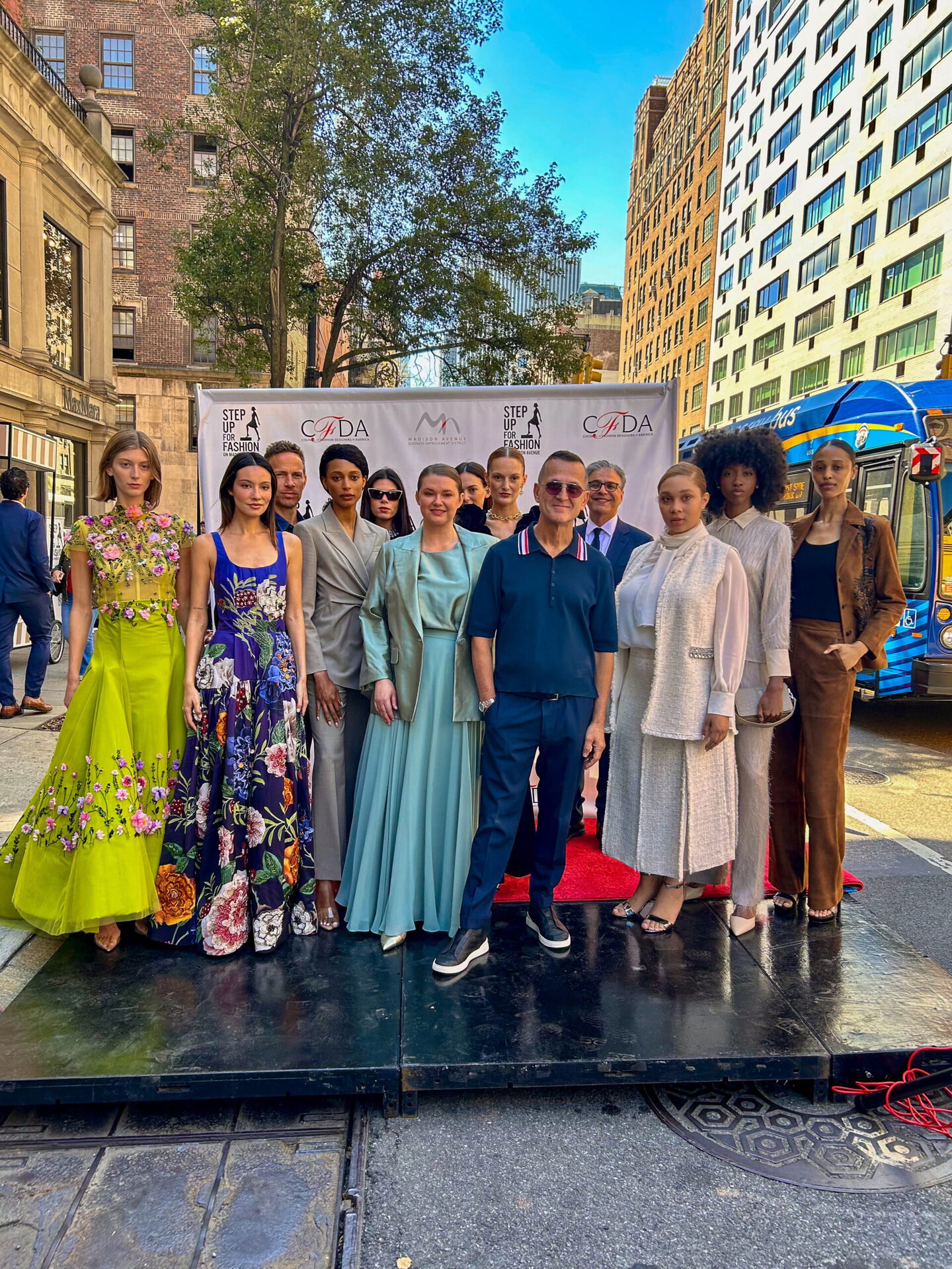 The 2nd Annual Step Up For Fashion event on Madison Avenue