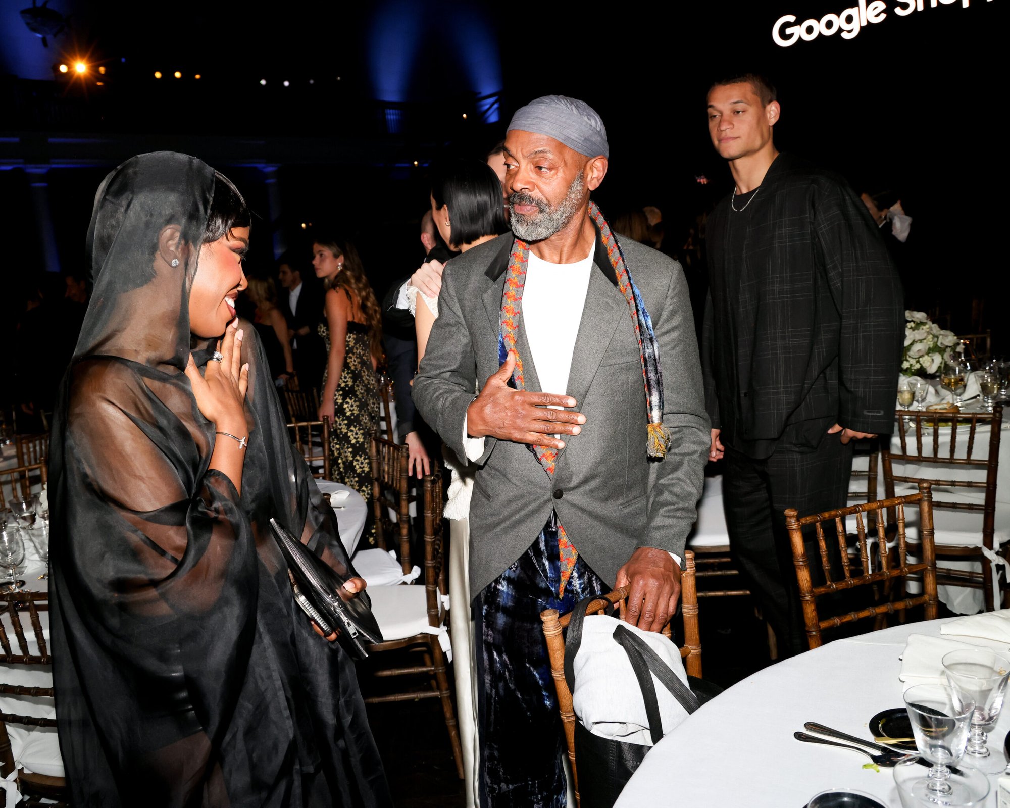 Teyana Taylor and Andre Walker at the CFDA Fashion Awards