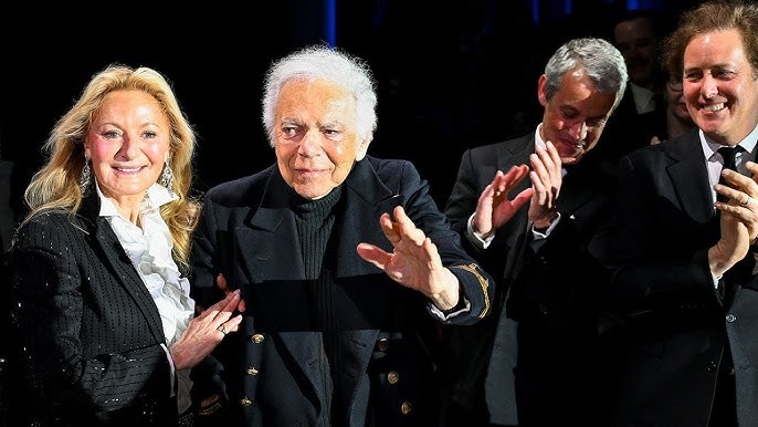 Ralph Lauren accepts the American Womenswear Designer of the Year Award