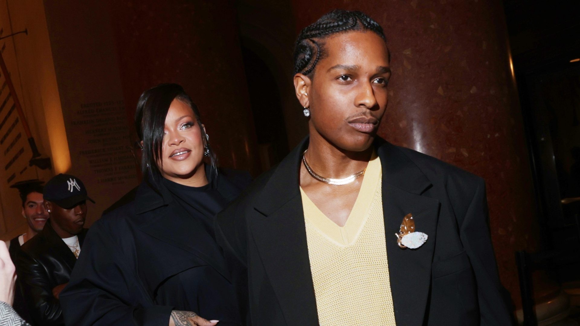 Rihanna and A$AP Rocky at the CFDA Fashion Awards