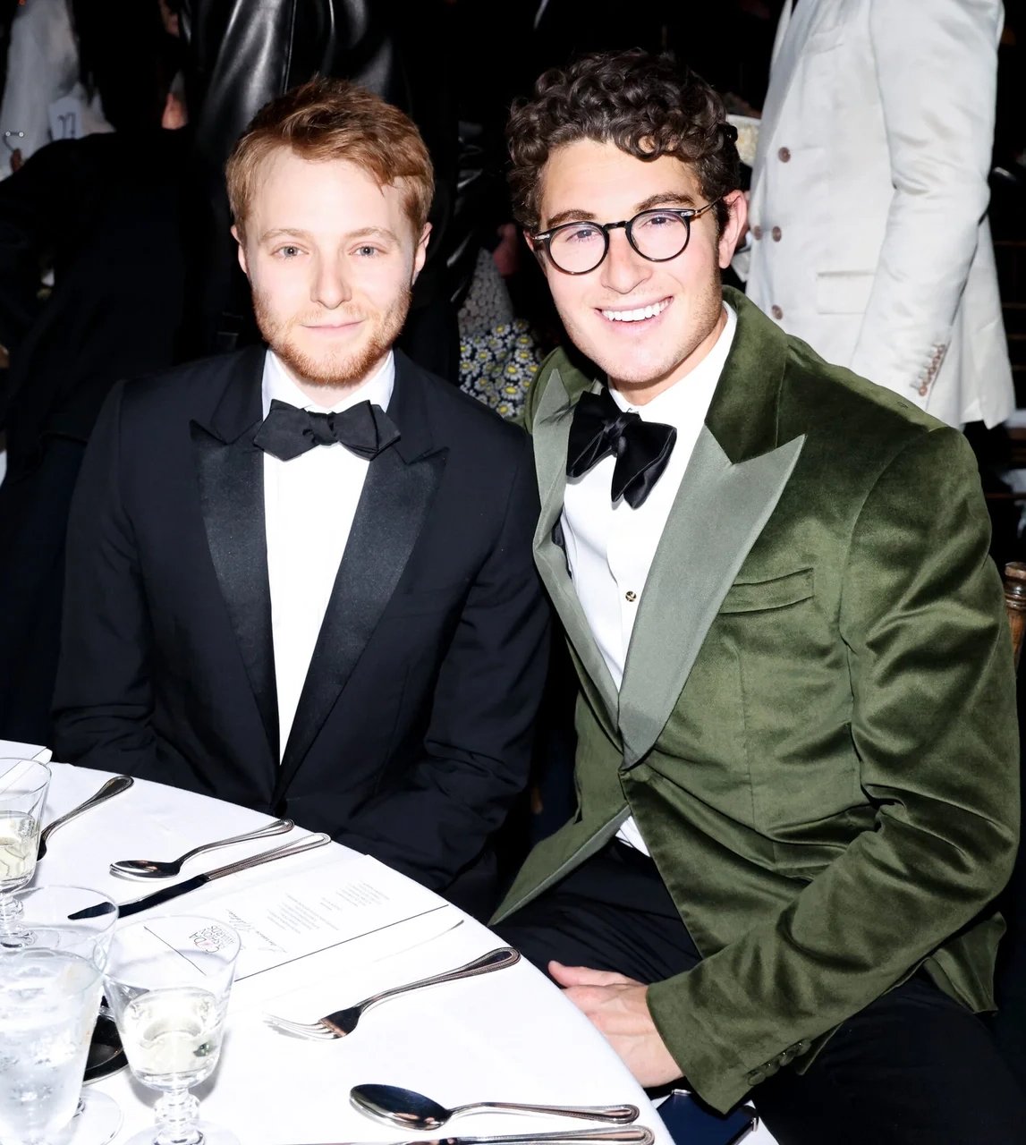Guests at the CFDA/Vogue Fashion Fund dinner at the Crane Club